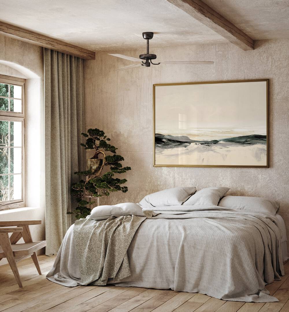 Elevate your space with MORNING BREEZE II, ABSTRACT PAINTINGS, capturing the essence of a serene morning.