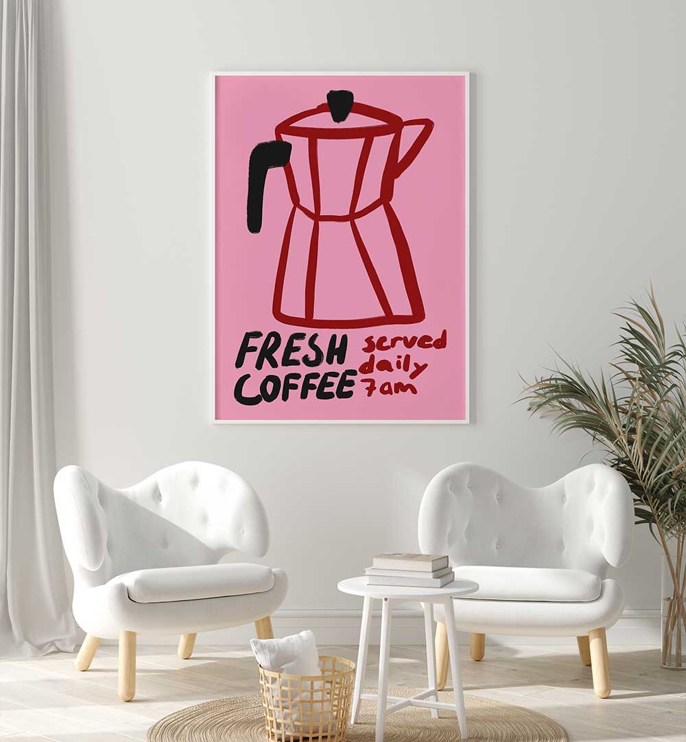 MORNINGS BREWED , KITCHEN POSTERS