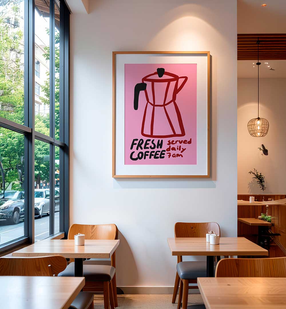 MORNINGS BREWED , KITCHEN POSTERS