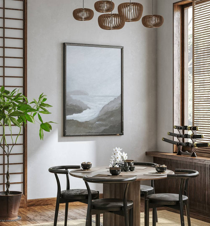 Transform your space with MORNING SPRAY, BEACH PAINTINGS, capturing serene dawn beauty for a calming atmosphere.