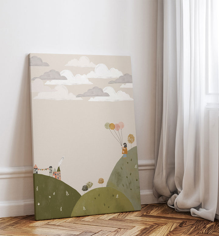 MOUNTAINS WALK , KIDS ROOM PAINTINGS