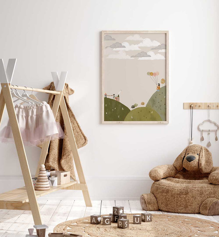 MOUNTAINS WALK , KIDS ROOM PAINTINGS