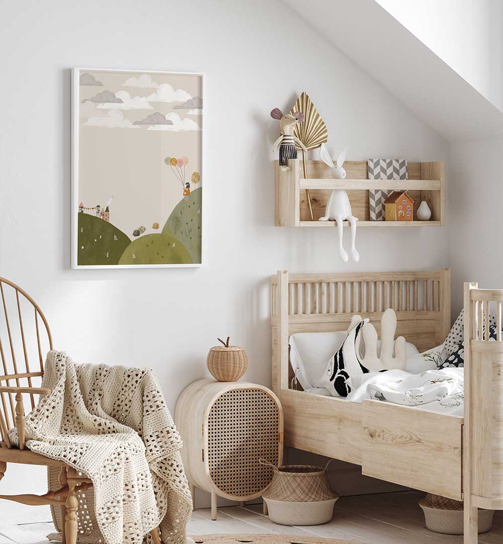 MOUNTAINS WALK , KIDS ROOM PAINTINGS