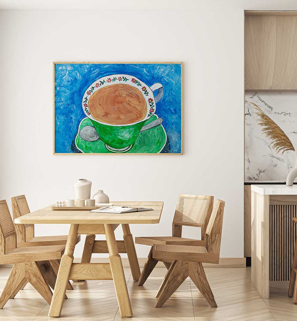 Vibrant MPUME'S TEACUP, KITCHEN POSTERS brighten up your kitchen, adding color and personality to your culinary space.