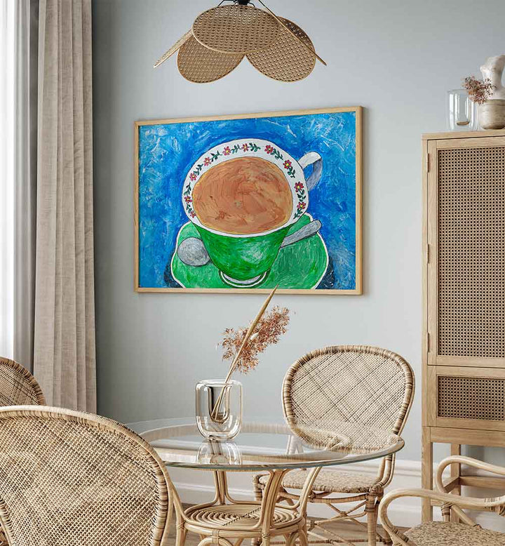 Brighten your kitchen with MPUME'S TEACUP, KITCHEN POSTERS, adding color and personality to your culinary space.