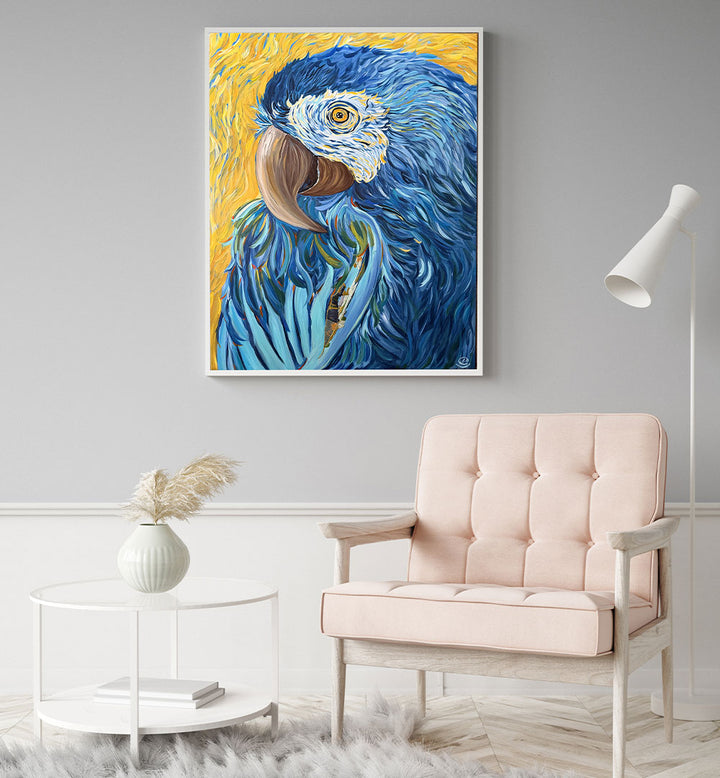 MR. BLUE , ANIMAL PAINTINGS