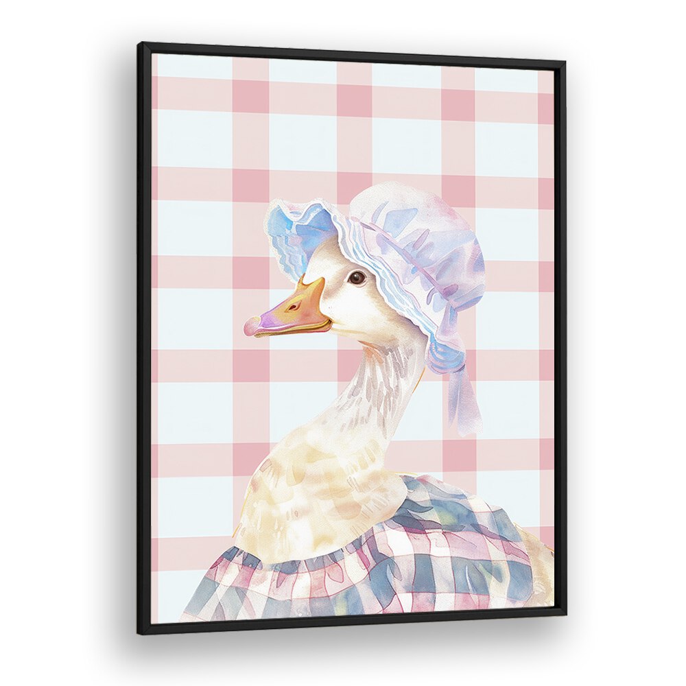 Mrs. Ping I Kids art Artwork in Black Plain Frame
