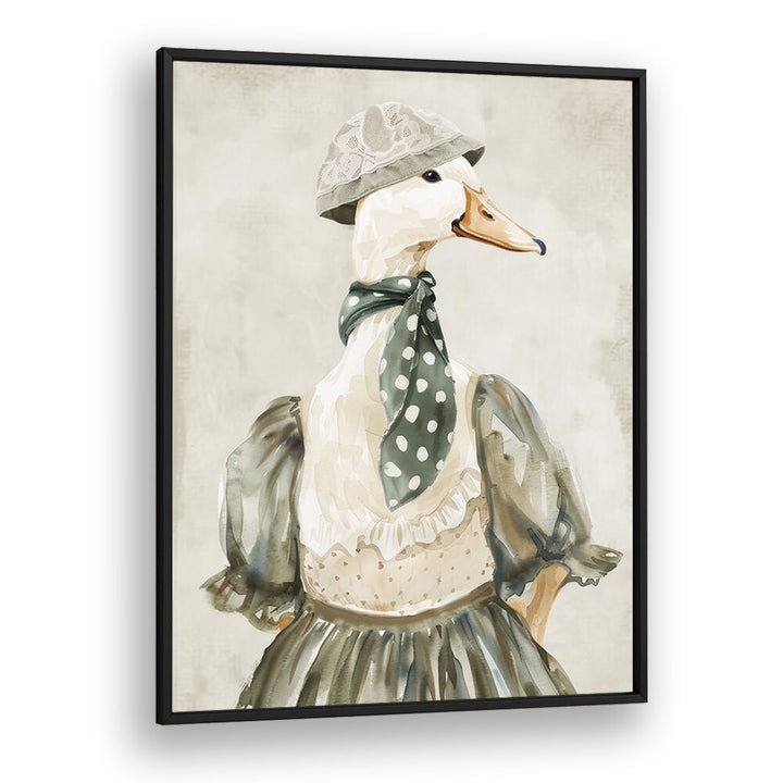 Mrs. Ping II Kids art Artwork in Black Plain Frame
