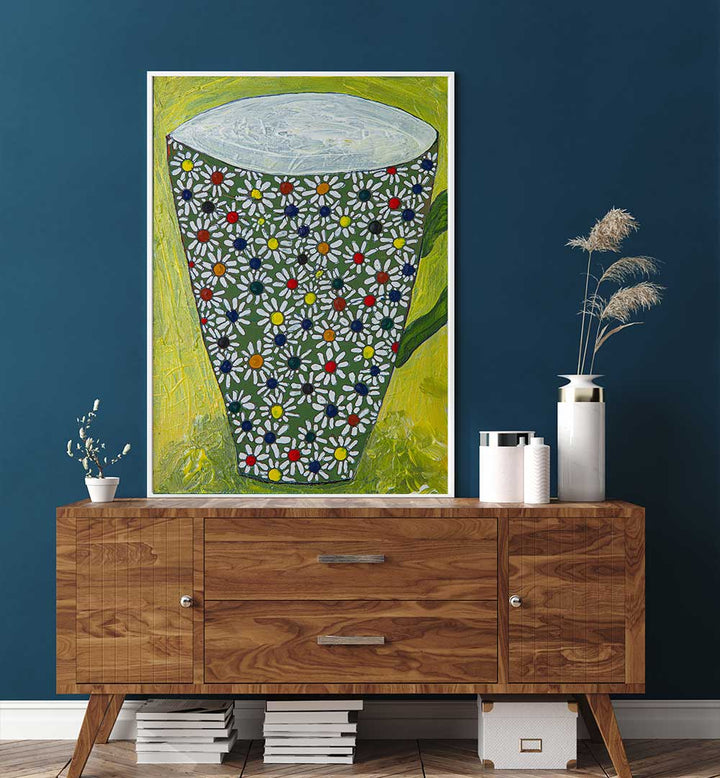 Brighten your kitchen with MUG WITH FLOWERS, KITCHEN POSTERS, adding a charming touch of nature to your space.