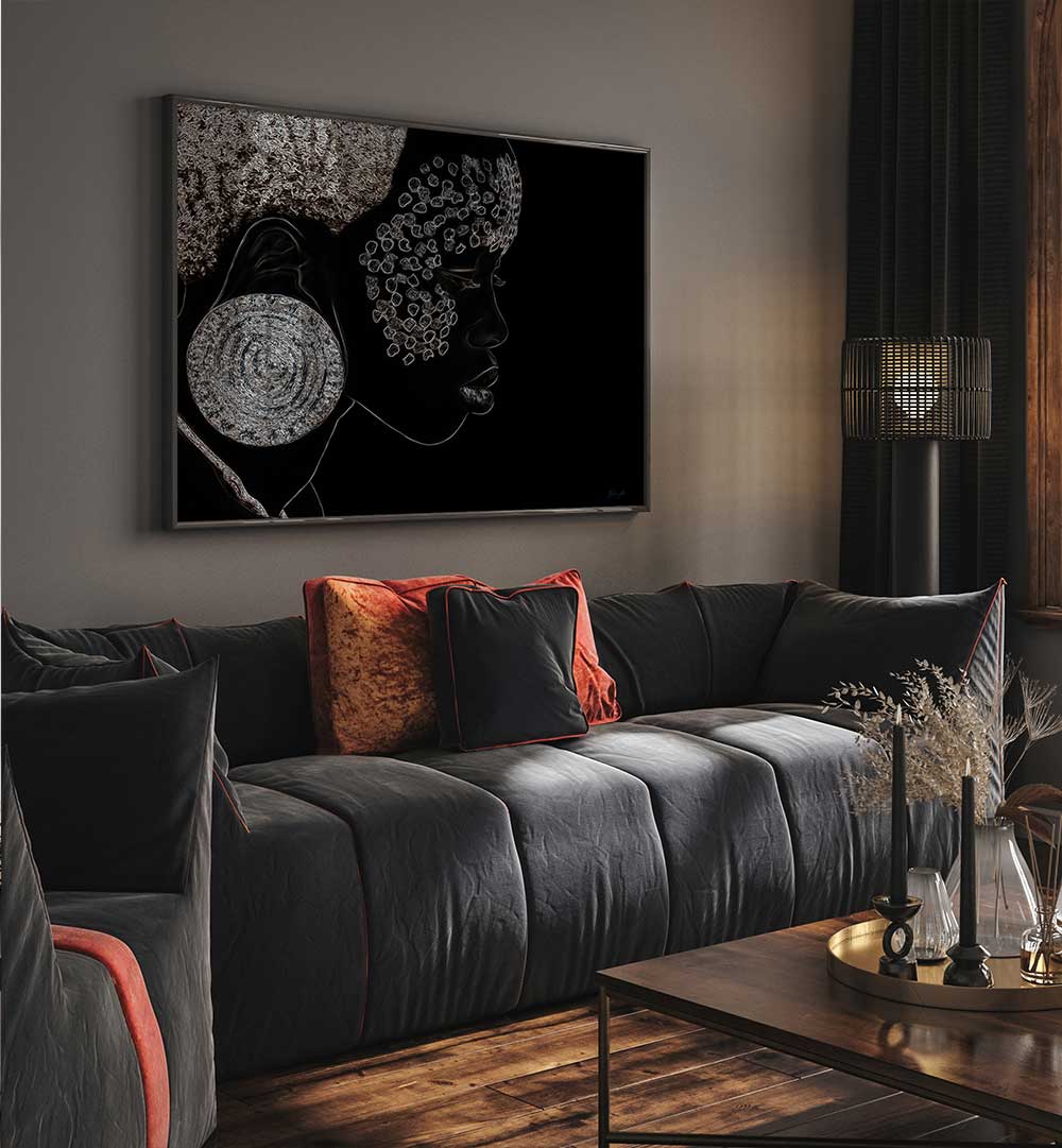 Vibrant MURSI GIRL II, POP ART PAINTINGS, enhances your space with bold colors and dynamic design. Perfect statement piece!