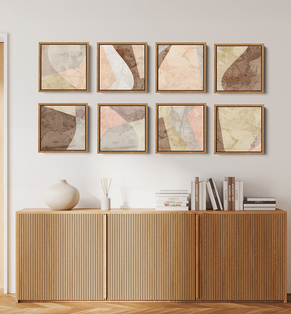 MUTED HARMONY GALLERY WALL , GALLERY WALLS & SETS