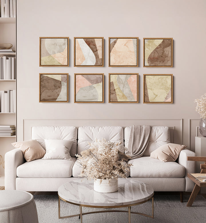 MUTED HARMONY GALLERY WALL , GALLERY WALLS & SETS