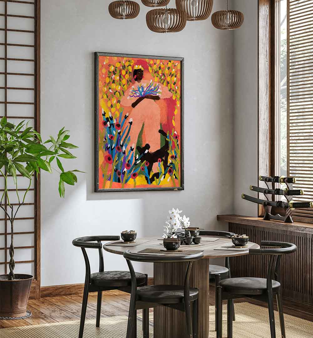 MY LEMON GARDEN , PORTRAITS & FIGURATIVE ILLUSTRATIONS
