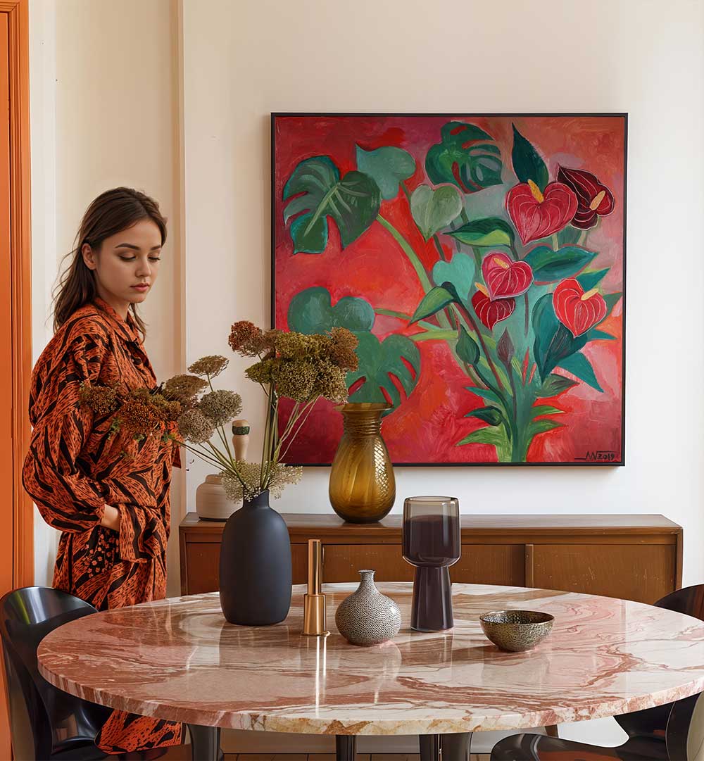 MY PLANTS II , RETRO ART