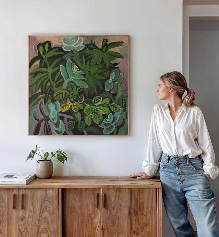 MY PLANTS , RETRO ART