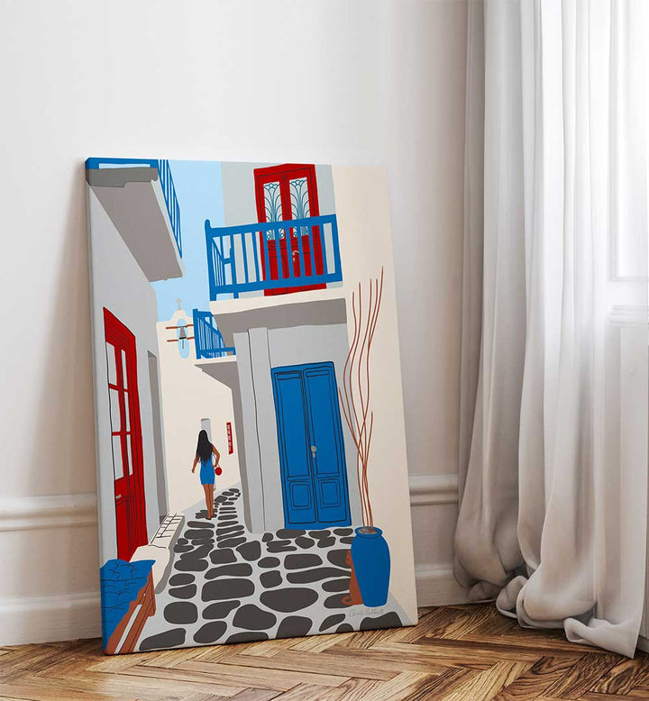 MYKONOS ALLE , TRAVEL POSTERS