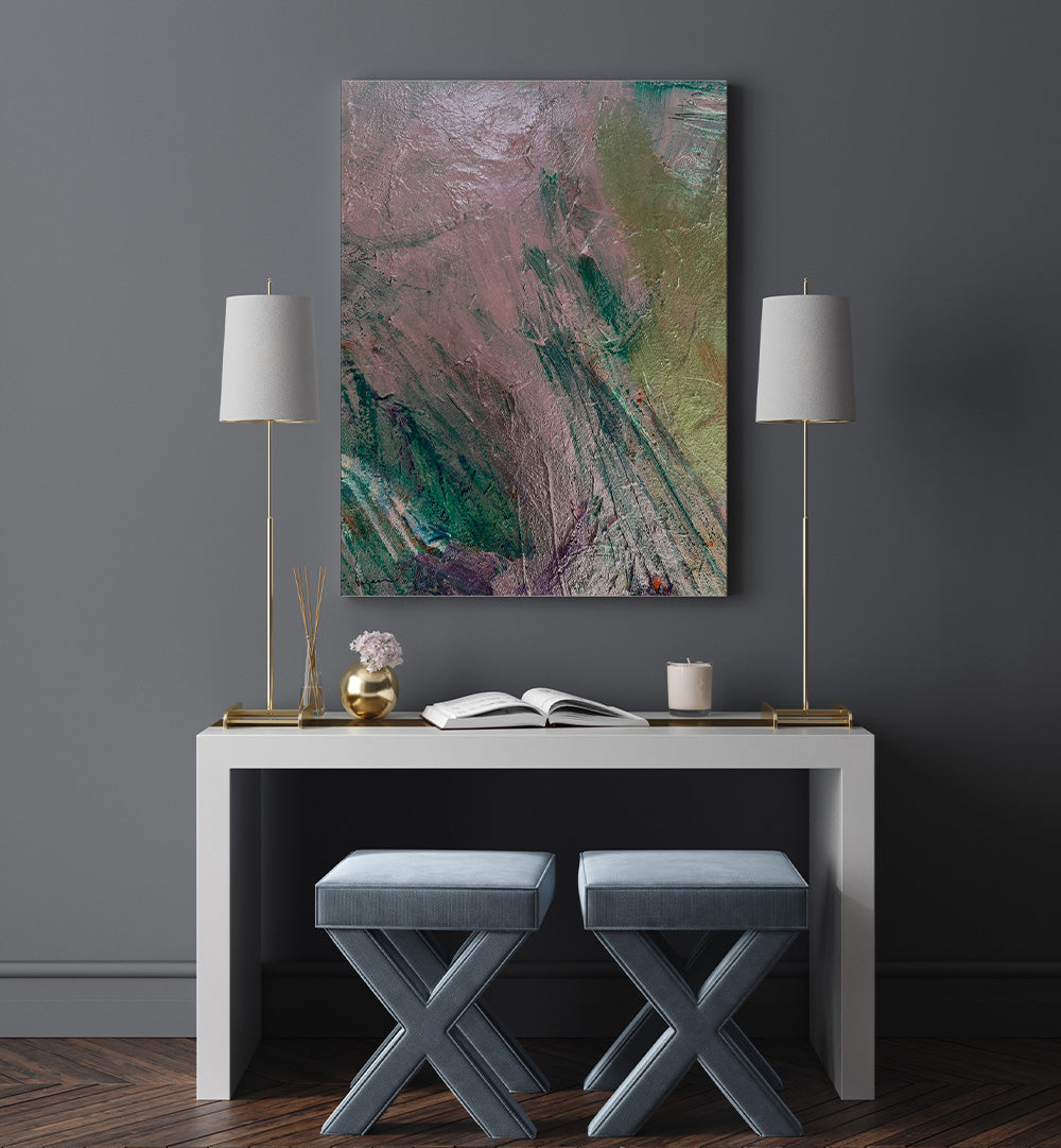 MYSTIC PINK BRUSHSTROKES