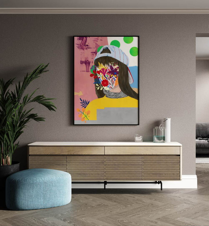 MYSTIC GARDEN, POP ART PAINTING