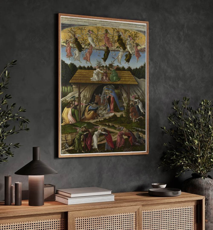 MYSTIC NATIVITY , VINTAGE PAINTINGS