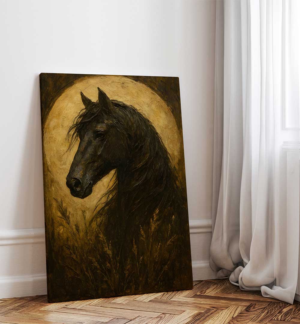 MAJESTIC GALLOP , EXPRESSIONISM PAINTINGS