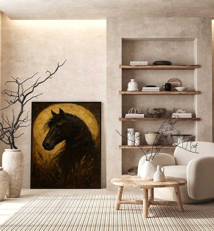 MAJESTIC GALLOP , EXPRESSIONISM PAINTINGS