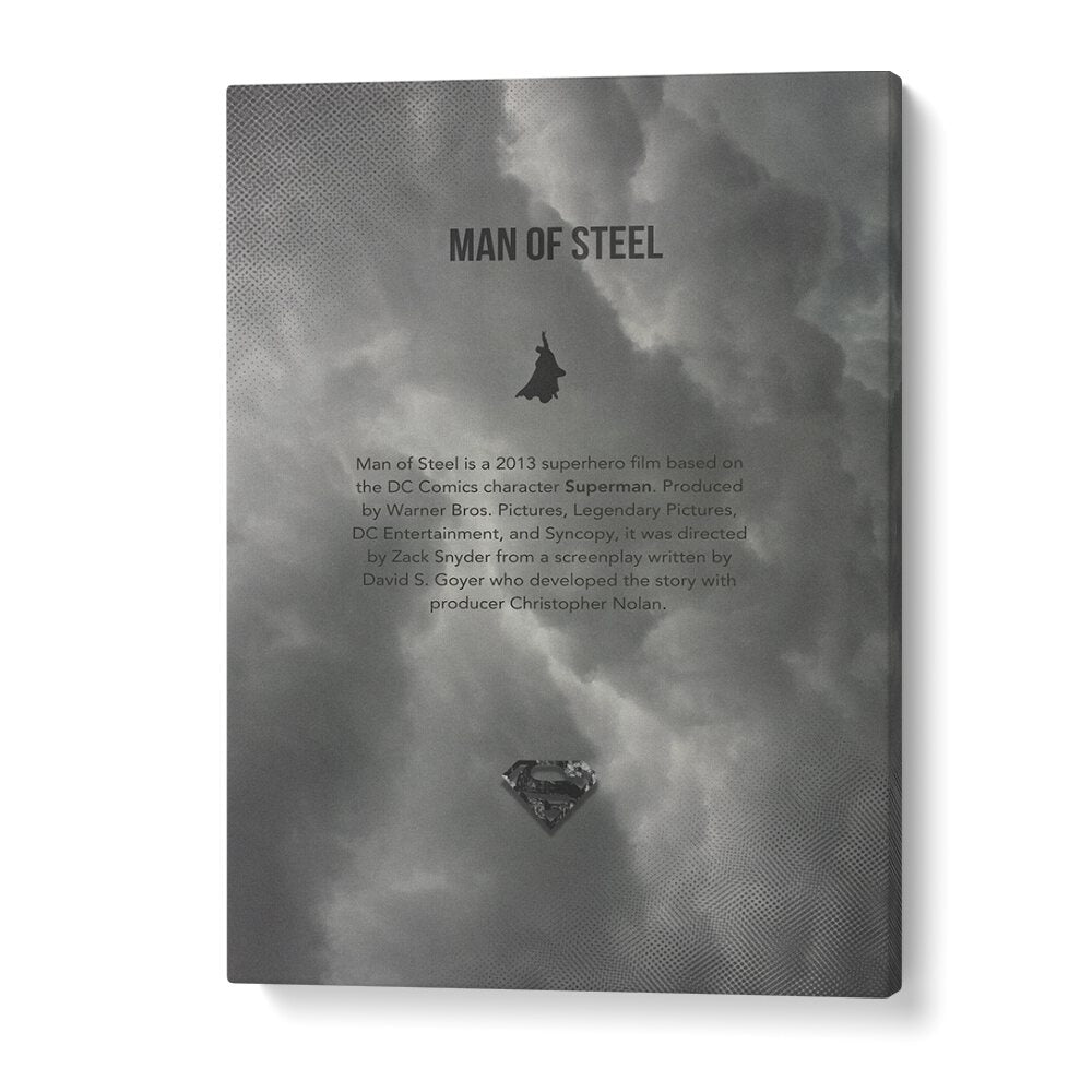 Man Of Steel By Grishma Korjani Movie Posters in Gallery Wrap