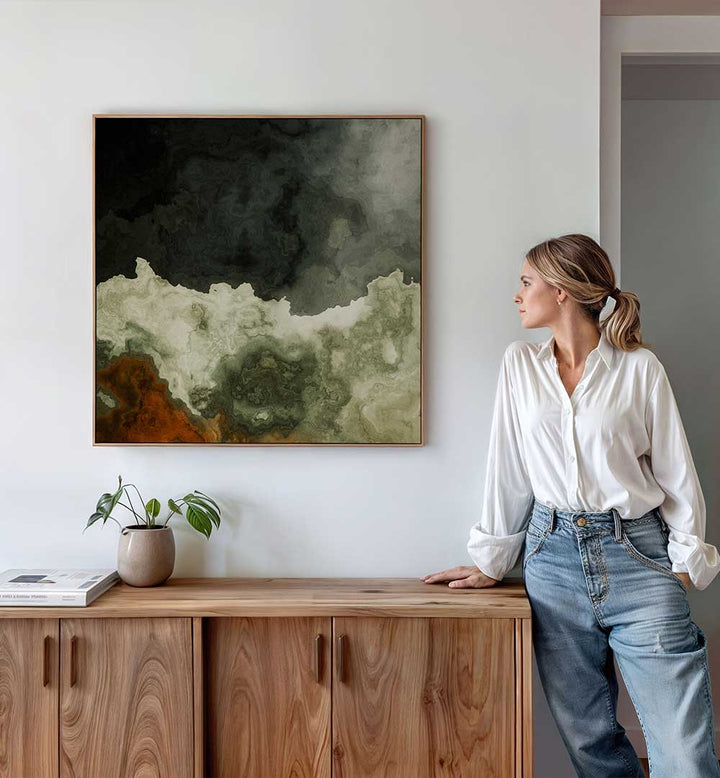 MARBLE ABSTRACTION I , ABSTRACT PAINTINGS