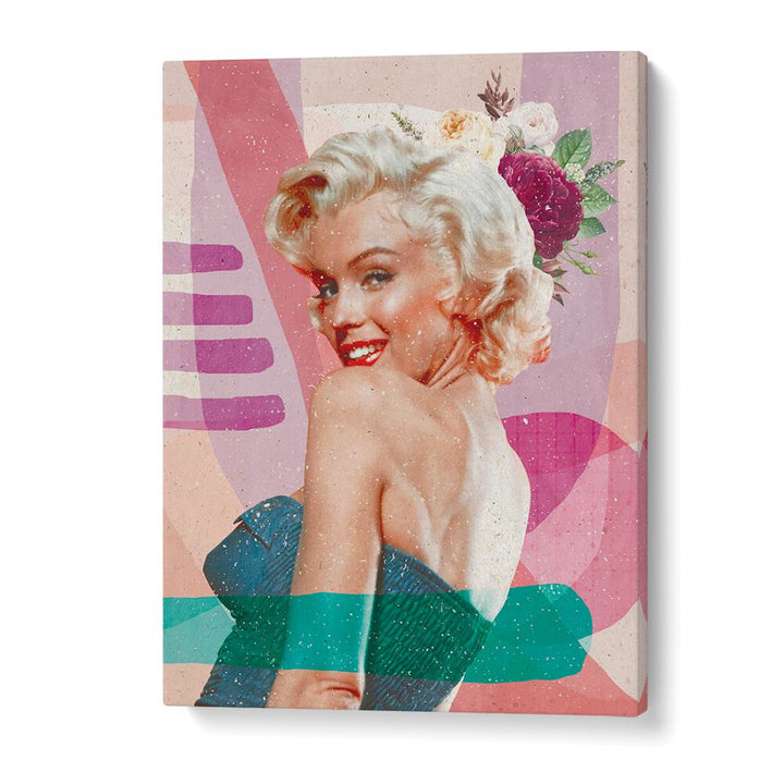 Marilyn Is Back Portraits and Figurative Illustrations in Gallery Wrap