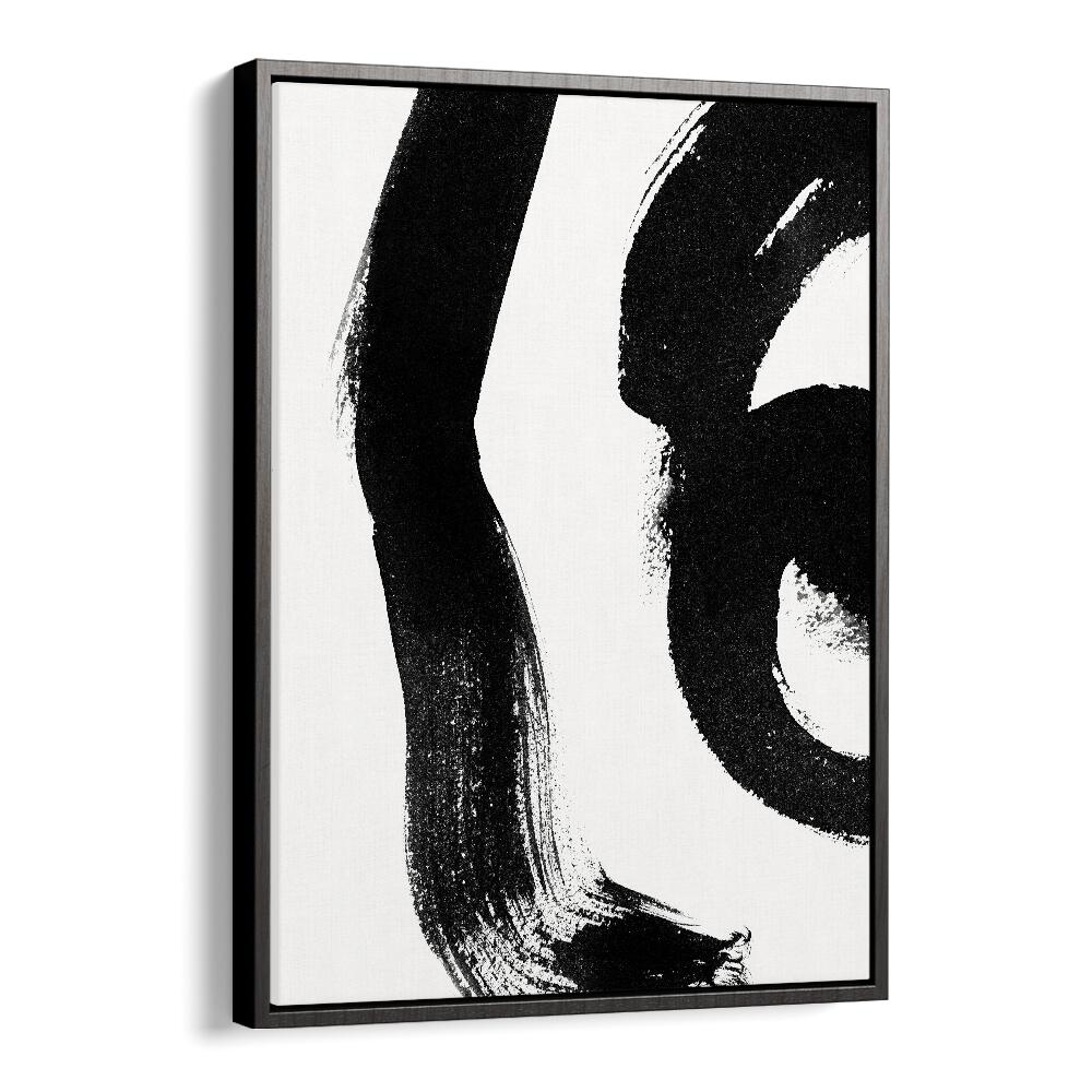 Maybe Abstract Paintings Abstract Art Prints in Black Floater Frame