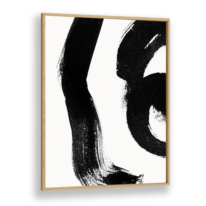 Maybe Abstract Paintings Abstract Art Prints in Oak Wood Plain Frame