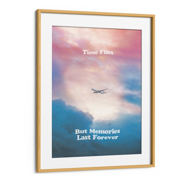Typography poster featuring the quote "But Memories Last Forever," perfect for inspiring home décor.