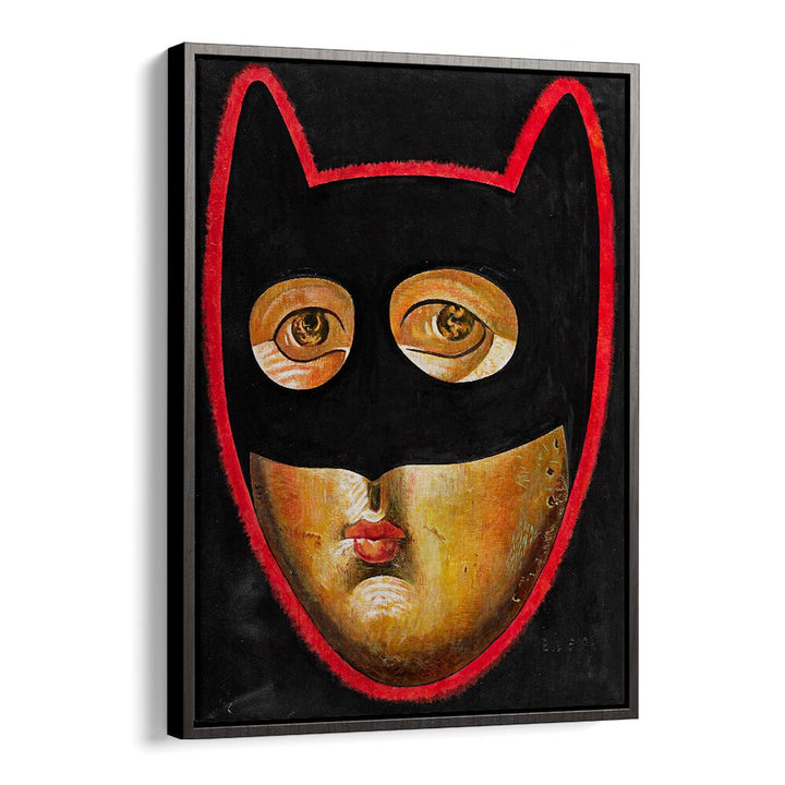 Metacanon iii Pop Art Paintings Pop Art Prints in Black Floater Frame