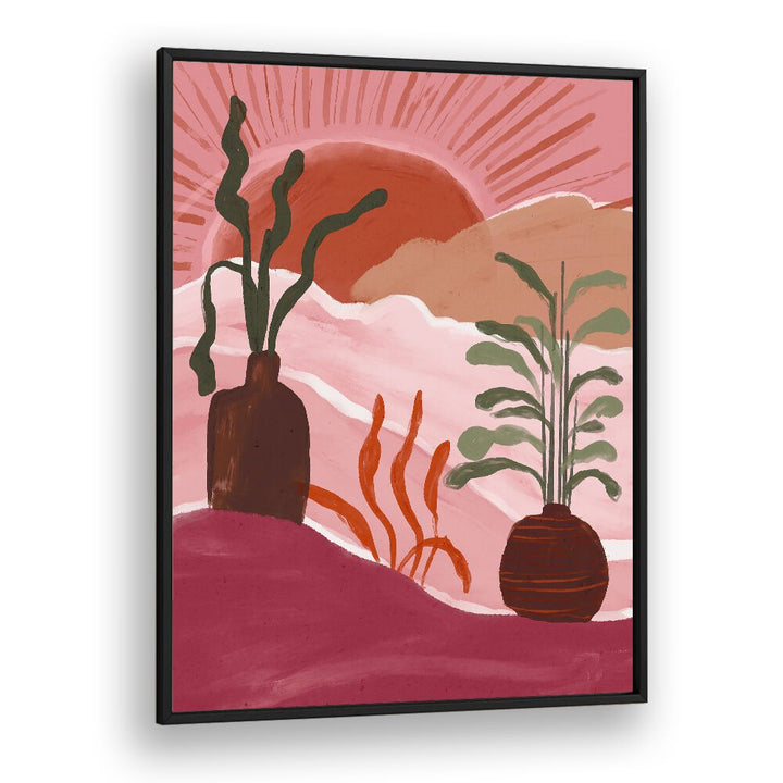 Mexico Vibes I By Treechild Wall Art Prints in Black Plain Frame