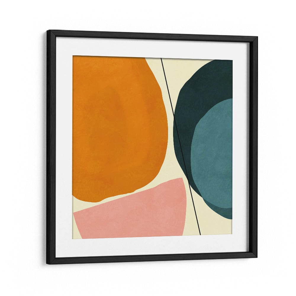 Mid Painted Kopie I By Ana Rut Bre Abstract Art Abstract Paintings in Black Frame With Mount