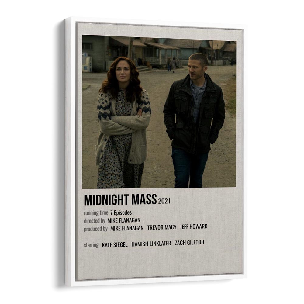 Midnight Mass 2021 Movie Posters in White Floater Frame