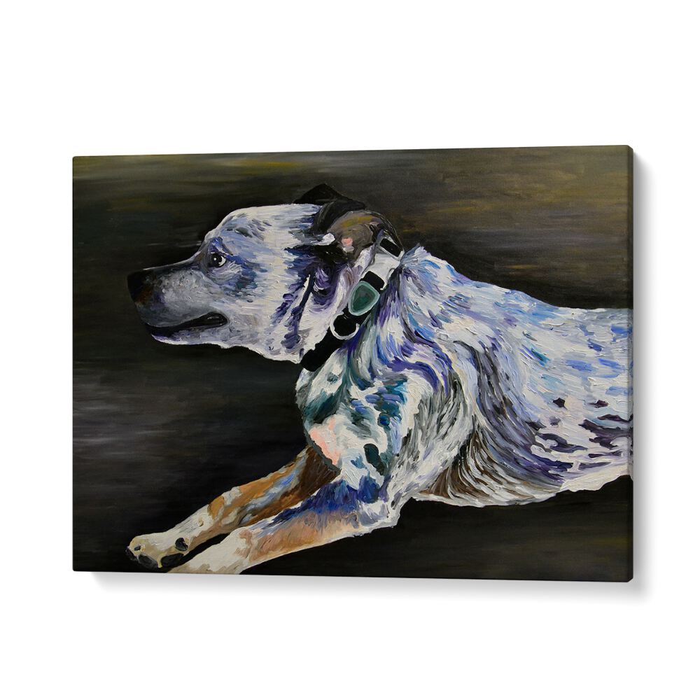 Mika By Key And Sea Creative Art Print in Gallery Wrap