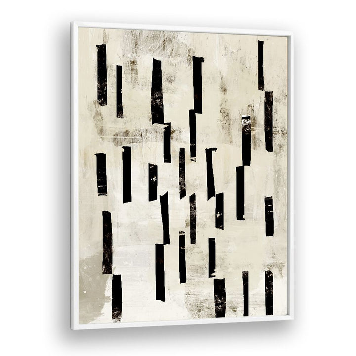 Minimal Lines By Dan Hobday Abstract Art Abstract Paintings in White Plain Frame