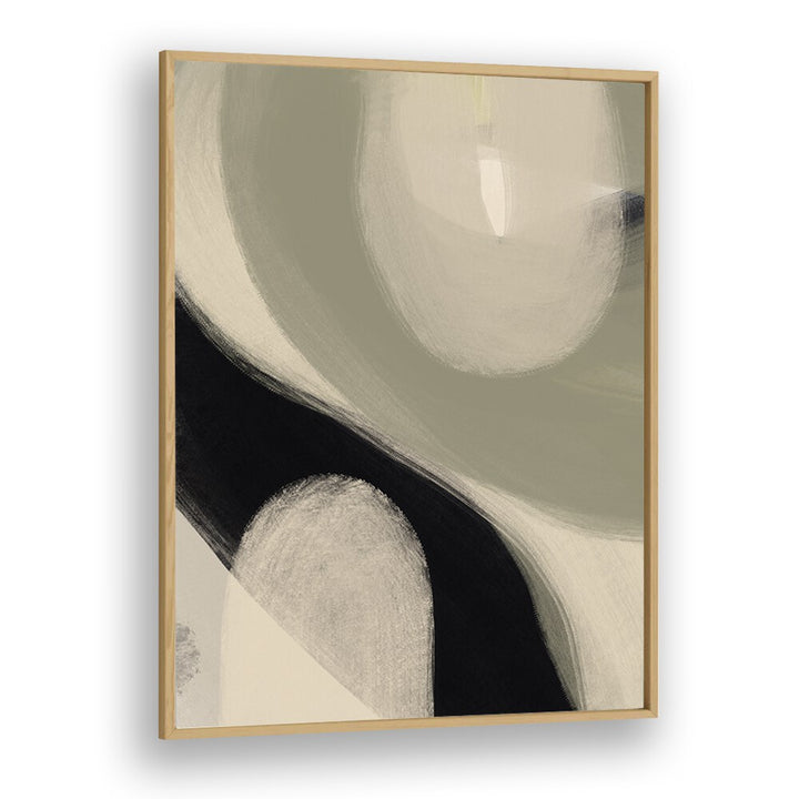 Modern Abstract I by Yopie Studio Abstract Paintings Abstract Art Prints in Oak Wood Plain Frame