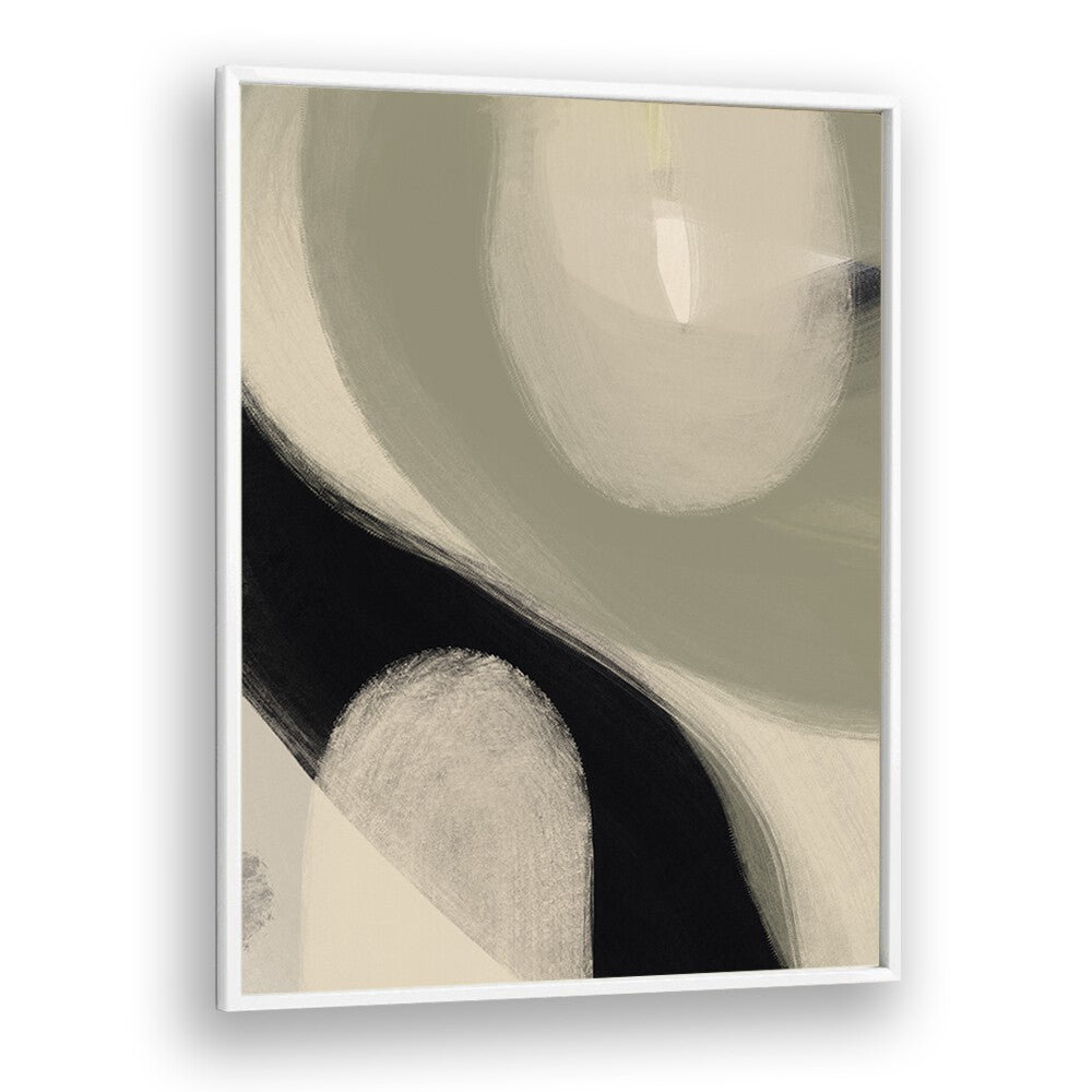 Modern Abstract I by Yopie Studio Abstract Paintings Abstract Art Prints in White Plain Frame