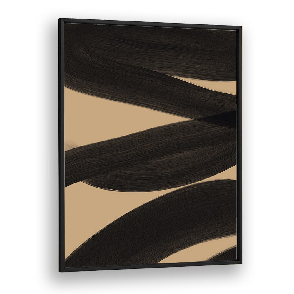 Modern Abstract ii by Yopie Studio Abstract Paintings Abstract Art Prints in Black Plain Frame