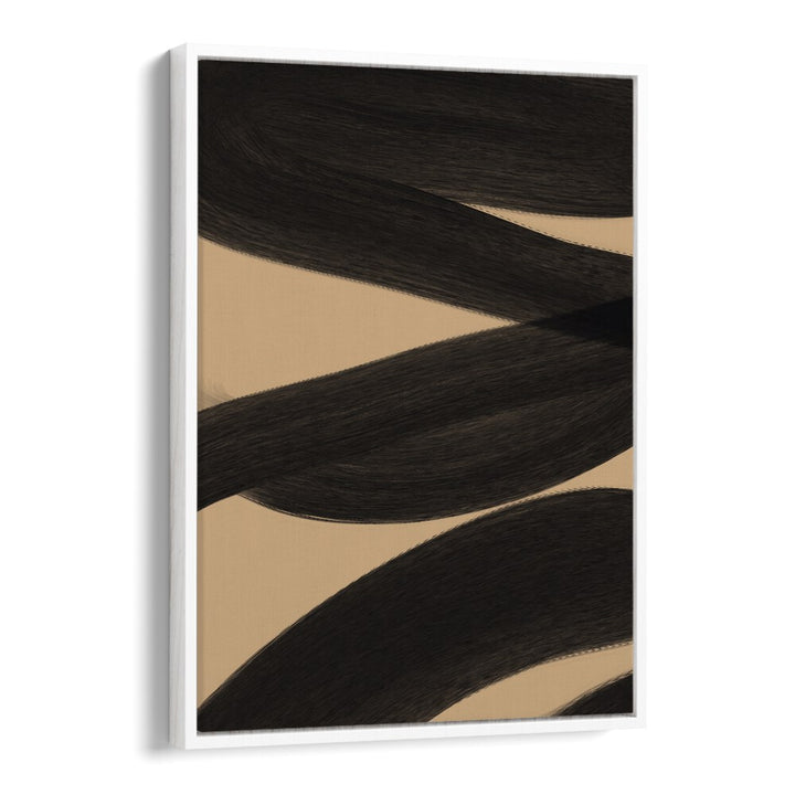 Modern Abstract ii by Yopie Studio Abstract Paintings Abstract Art Prints in White Floater Frame