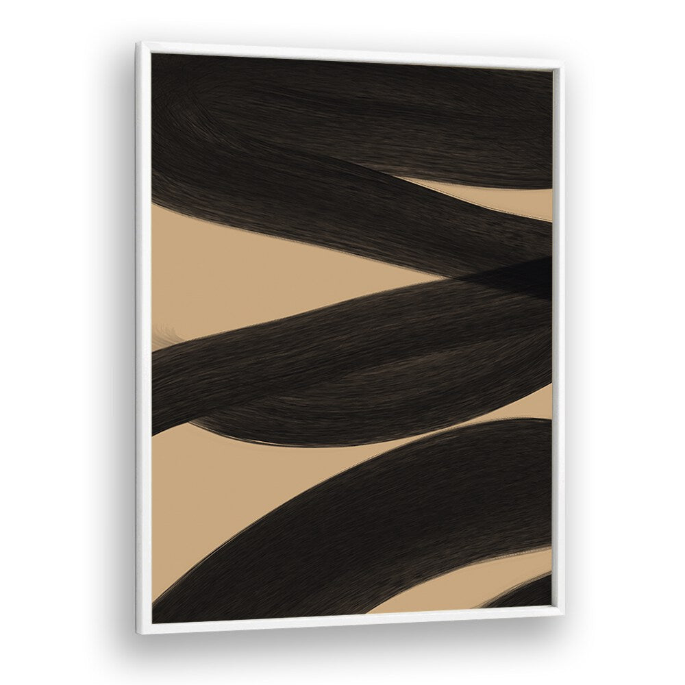 Modern Abstract ii by Yopie Studio Abstract Paintings Abstract Art Prints in White Plain Frame