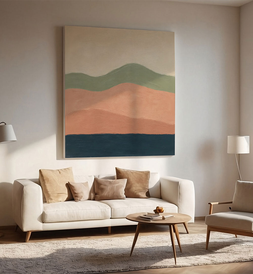 MODERN LANDSCAPE I , ABSTRACT PAINTINGS