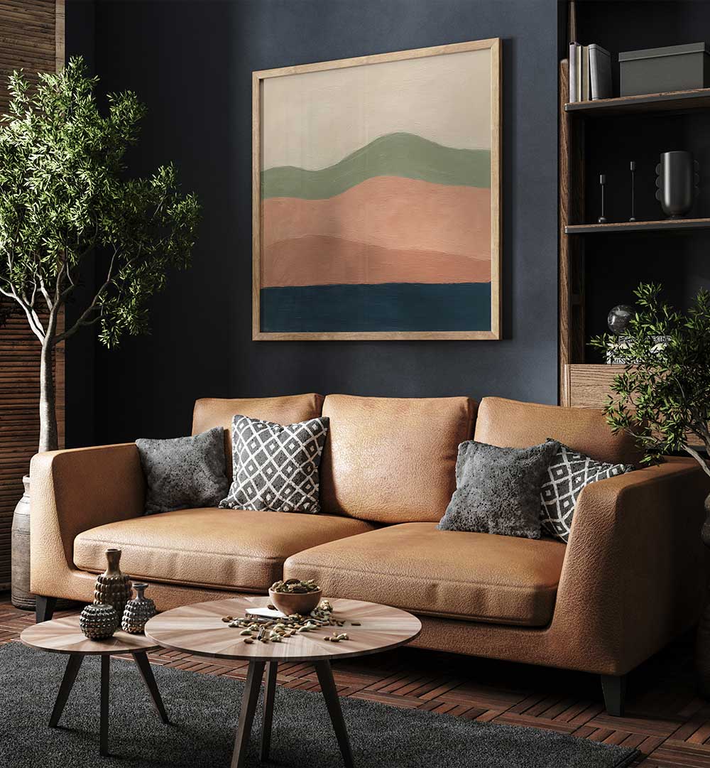 MODERN LANDSCAPE I , ABSTRACT PAINTINGS