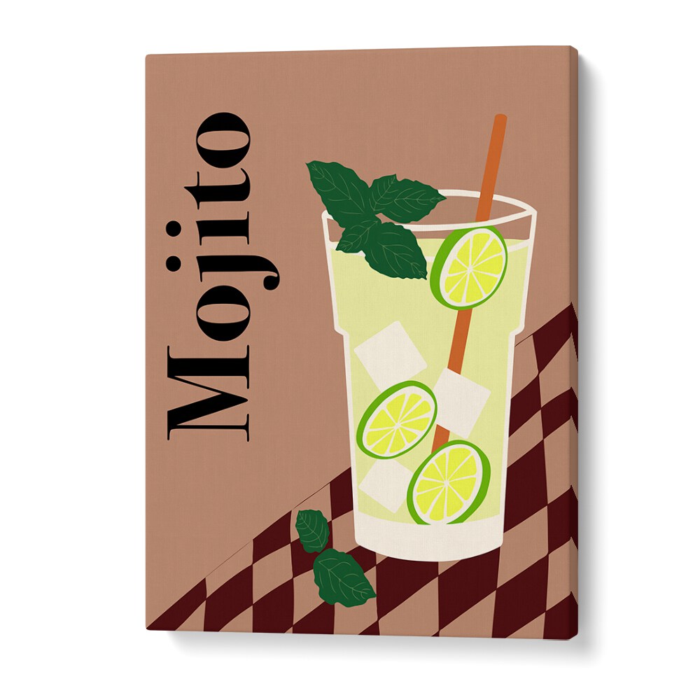 Mojito by Miho Art Studio Bar Posters Bar Art Prints in Gallery Wrap