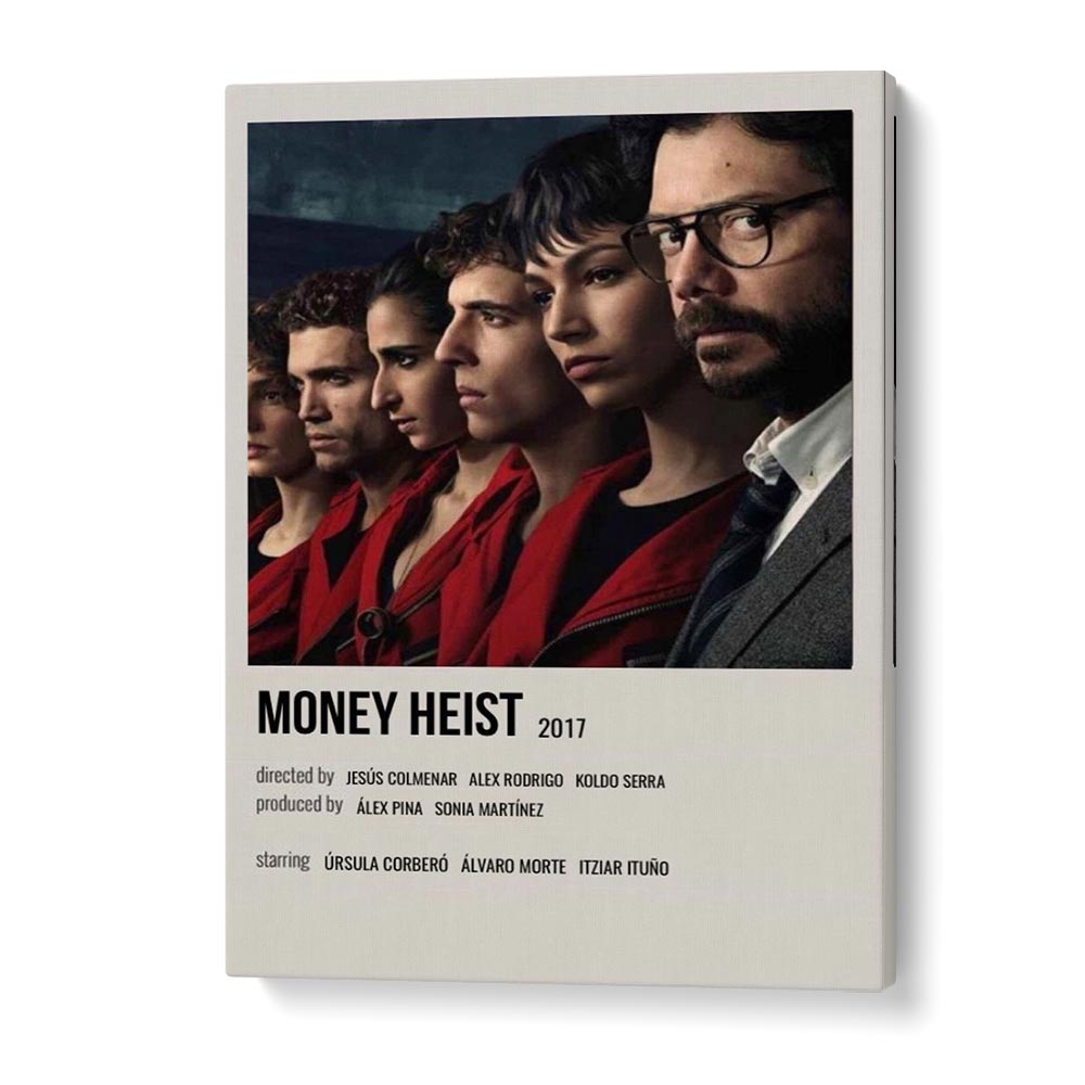 Money Heist 2017 I Movie Posters in Gallery Wrap