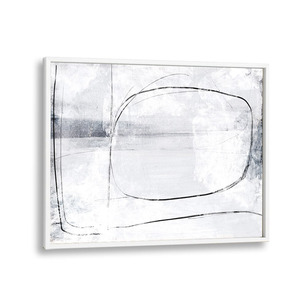 Mood By Dan Hobday Abstract Art Abstract Paintings in White Plain Frame