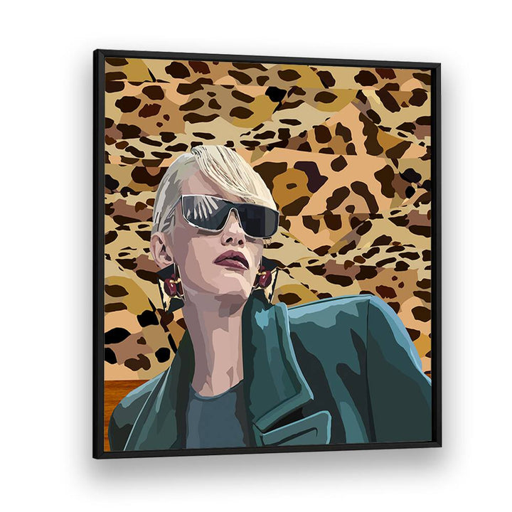 More Self By Lynnda Rakos Pop Art Paintings Pop Art Prints in Black Plain Frame