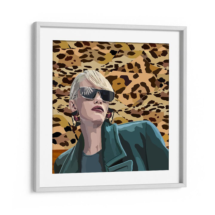 More Self By Lynnda Rakos Pop Art Paintings Pop Art Prints in White Frame With Mount