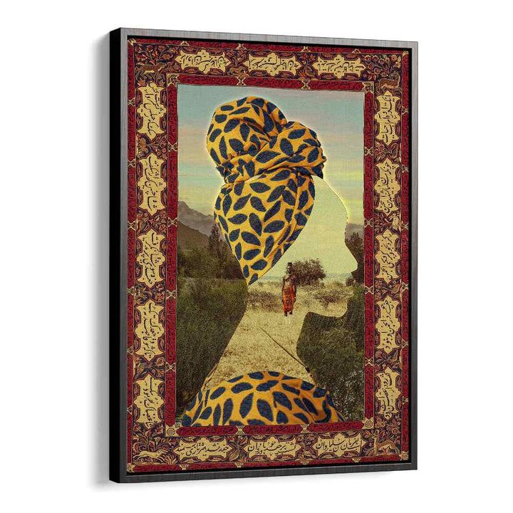 Mother By Cosmo Zach Surreal Art Prints Surrealism in Black Floater Frame